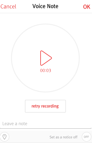 Voice Note