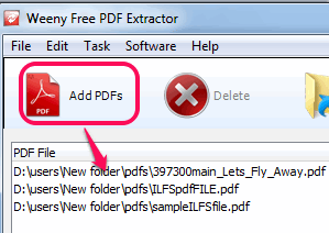 add PDF files