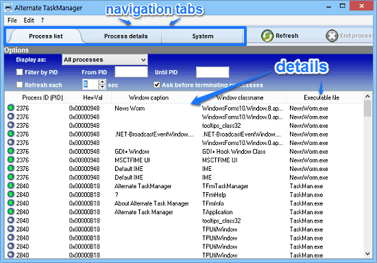 alternate taskmanager mainui