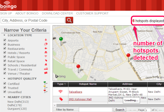 detect Wifi hotspots manually