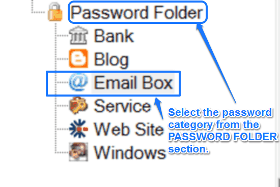 password category