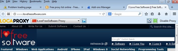 proxy management addons firefox 1