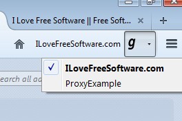 proxy management addons firefox 5