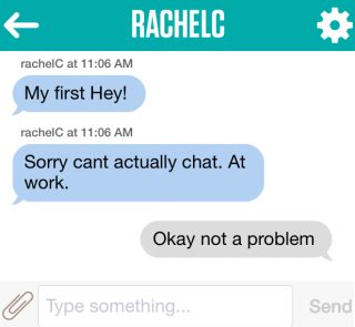 Chatting on Hey_App