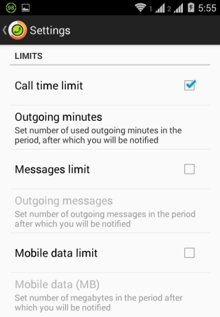 Setting Call Limit