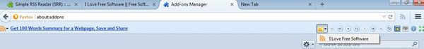 rss feed reading addons for Firefox 1