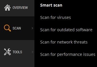 Avast 2015 Smart Scan