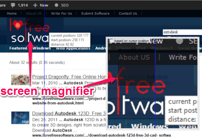 screen magnifier