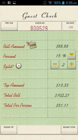 tip calculator apps android 4