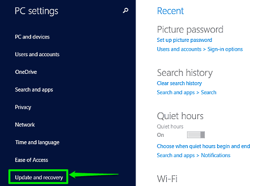 windows 10 pc settings