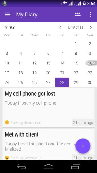 Calendar View