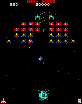 Internet Arcade Galaga