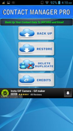 contact manager apps android 2