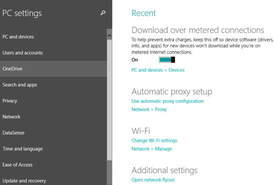 disable downloads over metered connections