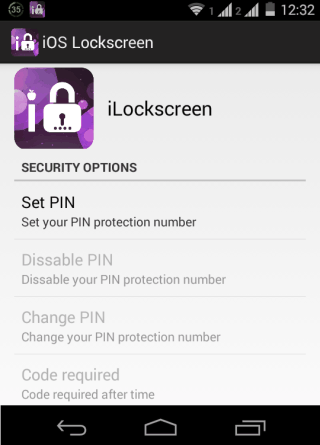 iLockscreen Home Screen