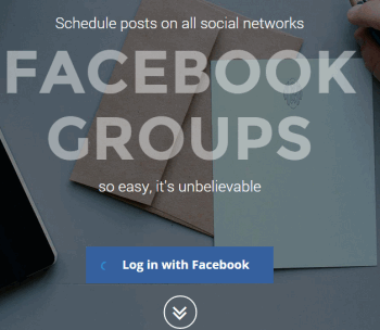 login with Facebook