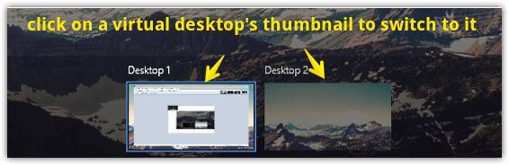 windows 10 switch virtual desktops