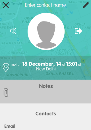 Add Notes for Contacts