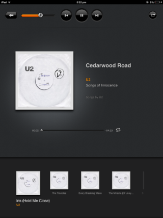 Music Player Interface