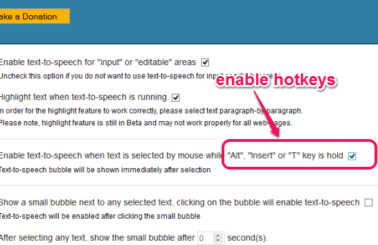 enable hotkeys