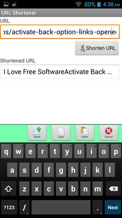 url shortener apps Android 5