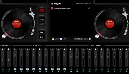 online DJ mixer