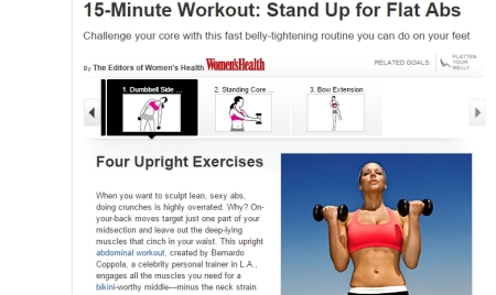 workout websites