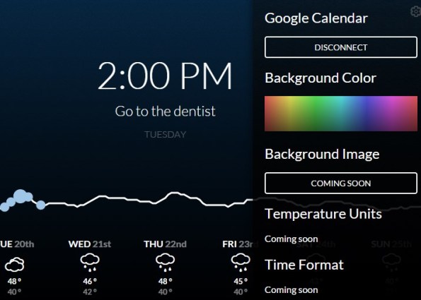 new tab google calendar event extensions chrome 2