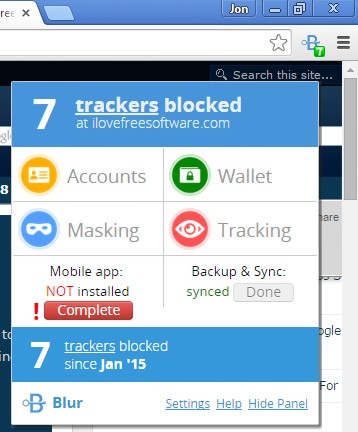 website tracker extension chrome 1