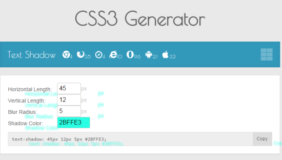 CSS3 Generator