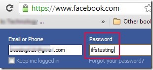 Show Password on Focus Google Chrome extension