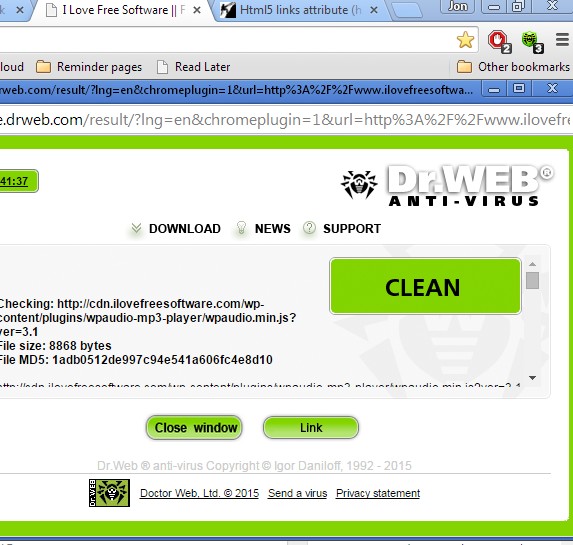 antivirus link checker extensions chrome 1