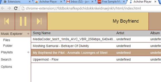 offline music player extensions chrome 2