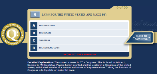 Constitution Facts