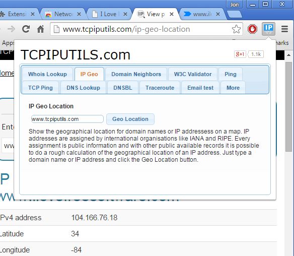 domain to ip converter extensions chrome 4