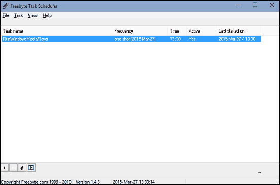 freebyte task scheduler