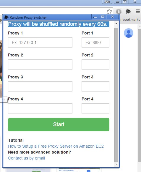proxy switcher extensions chrome 3