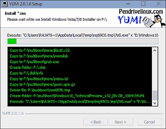 yumi - multiboot usb creator