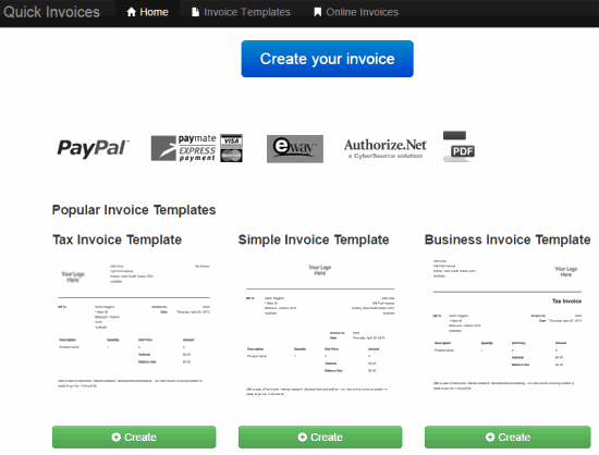 Quick Invoices