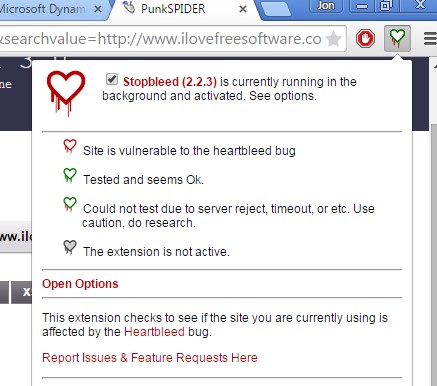 vulnerability checker extensions chrome 4