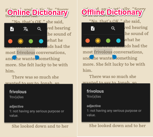 Online and Offline