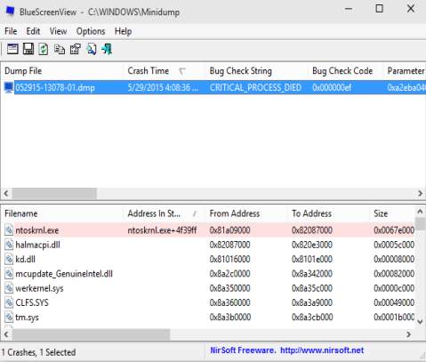 crash dump viewer software windows 10 1