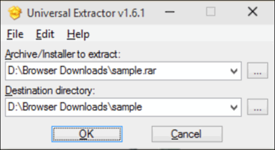 universal extractor