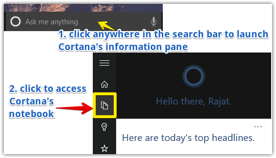 windows 10 launch cortana info pane (1)