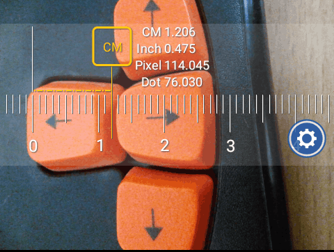 Place the Ruler At Beginning Point