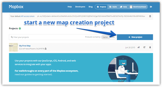 mapbox primary web ui