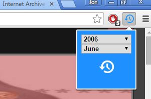 wayback machine extensions chrome 2