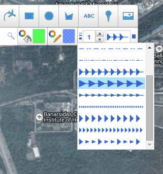 Choose the Line to Show Route