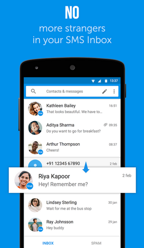 Truemessenger by TrueCaller