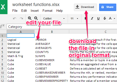 edit and download your file